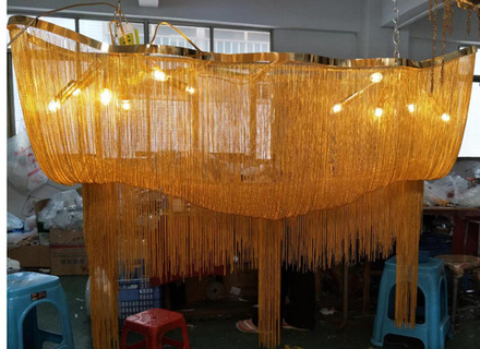 Pendant design lamp Atlantis by Terzani (Gold)