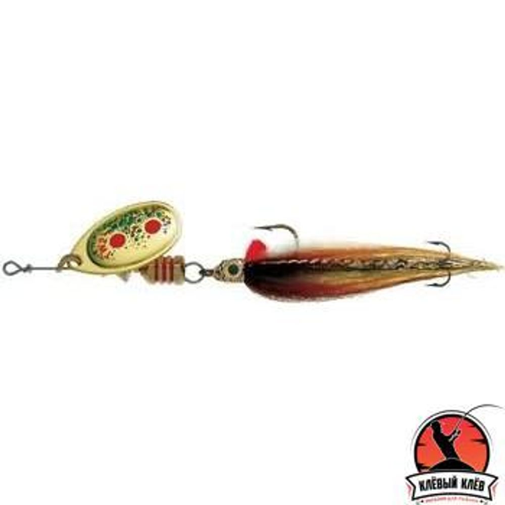 Блесна вращ. Mepps AGLIA TW STREAMER, 1, Gold (блистер)