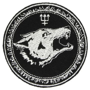 Нашивка Watain волк (320)