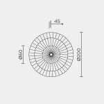 Настенный светильник MODESTYLE MS.1500.01