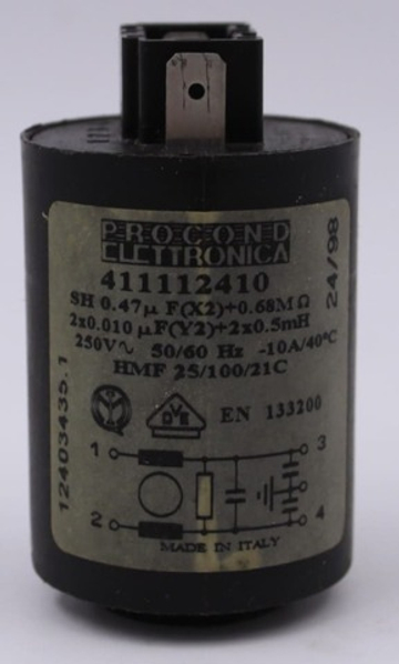 Cетевой фильтр EN 133200 (411112410) стиральной машины Electrolux
