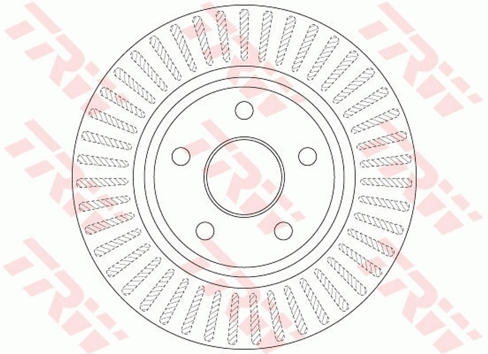 TRW - DF6251-TRW - Brake Disc