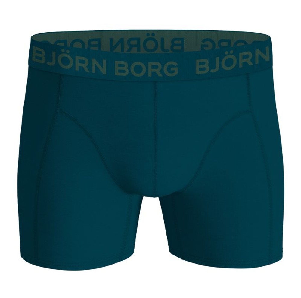Мужские спортивные боксеры Bj_rn Borg Cotton Stretch 3P - green/blue/red