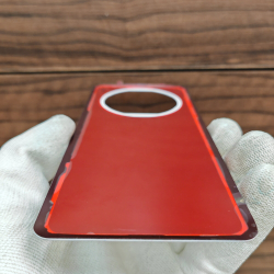 Крышка для Vivo X100S оригинальная без стекла камеры (заднее стекло) цвет: Белый