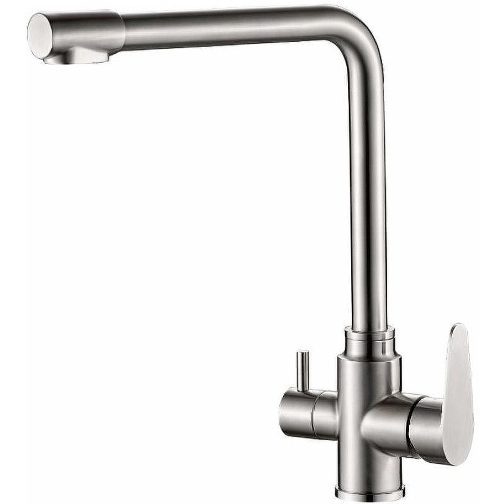 Смеситель HAIBA HB76802 кухня для фильтра, нерж. (к.35)