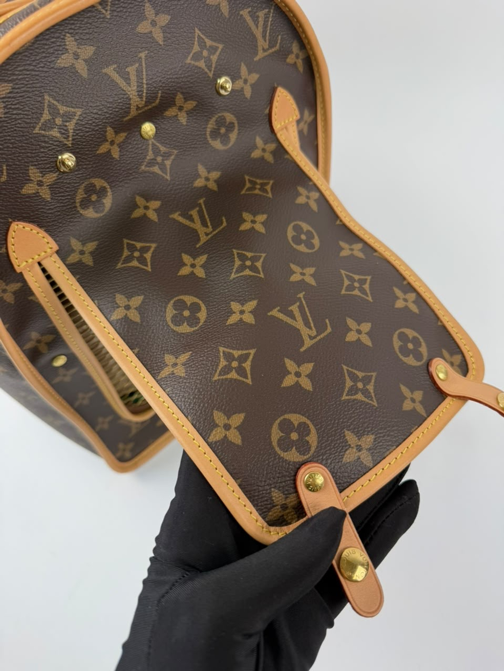 Сумка/переноска для животных Louis Vuitton Sac Chien 50