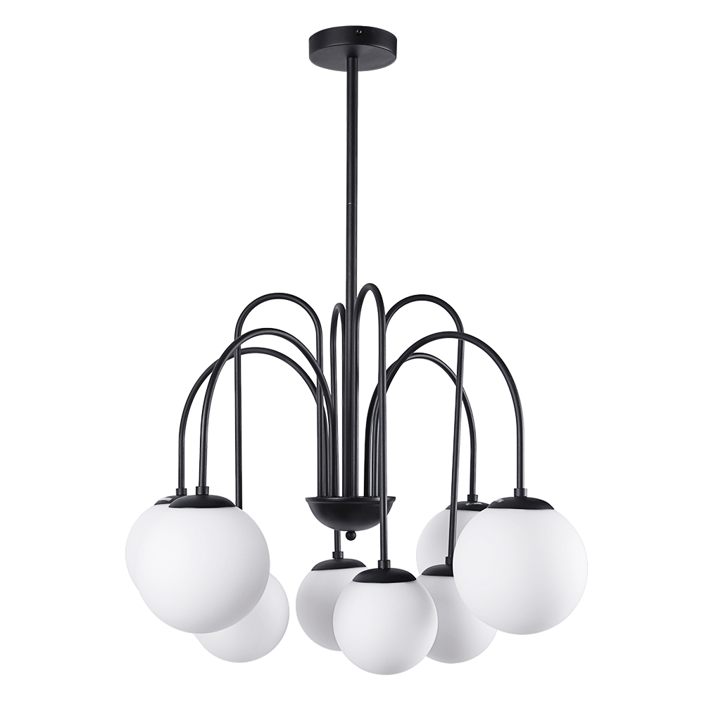 Люстра Arte Lamp Mebsuta A1675LM-8BK