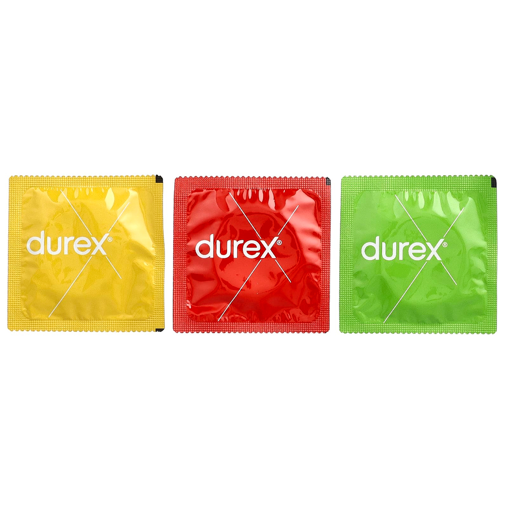 Durex, латексные п3, тропические фрукты, плотное прилегание, 12 шт. из латекса