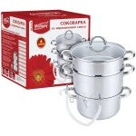 Соковарка из нержавеющей стали 6 л, 22см JM-22/6L