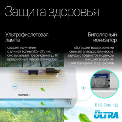 Кондиционер Suzuki SUSH-C122DC Ultra Inverter