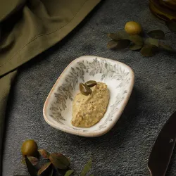 Соусник 110 мл 12*8 см h3,4 см емкость для закусок овальный Oliva By Bone Innovation [bb] [6]
