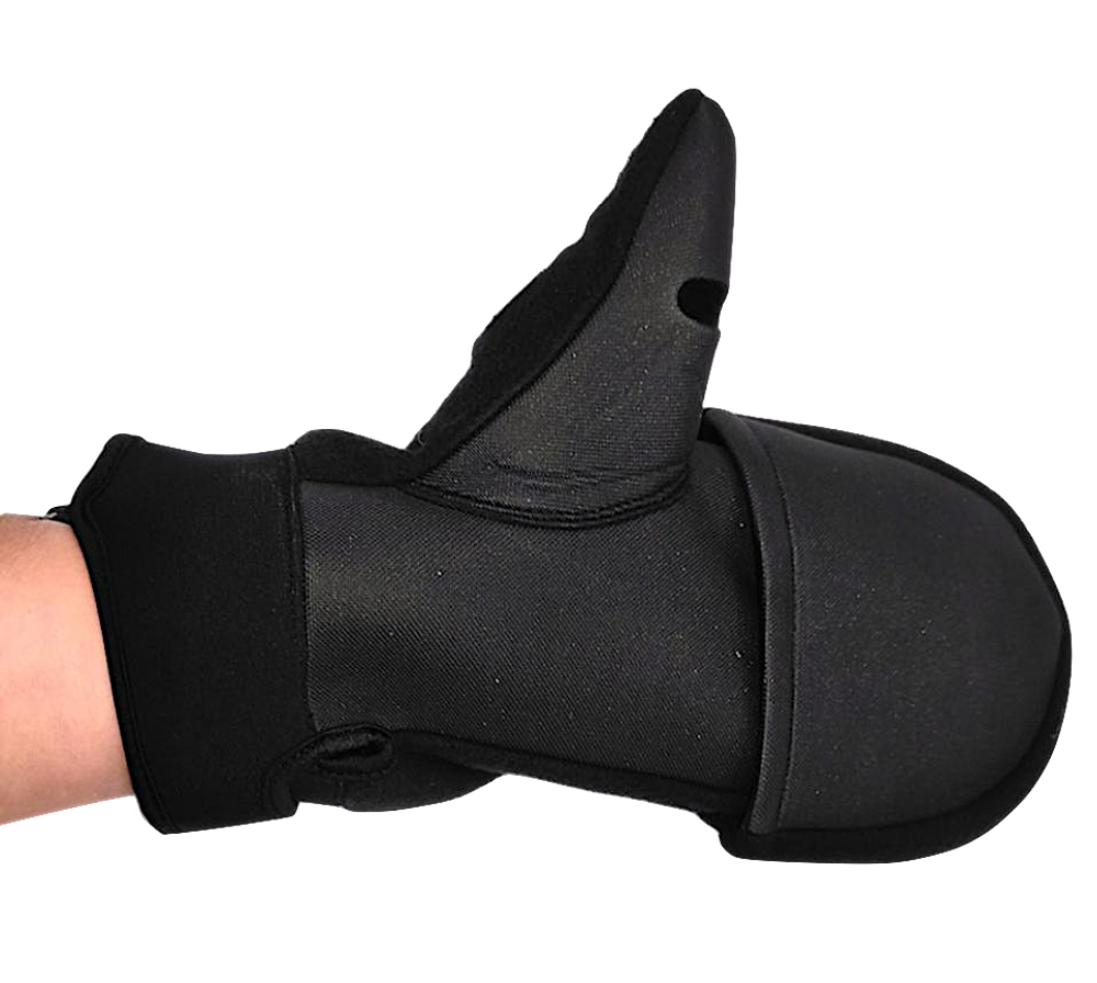 Перчатки-Варежки HitFish Glove HFFG-13 Чёрные -
