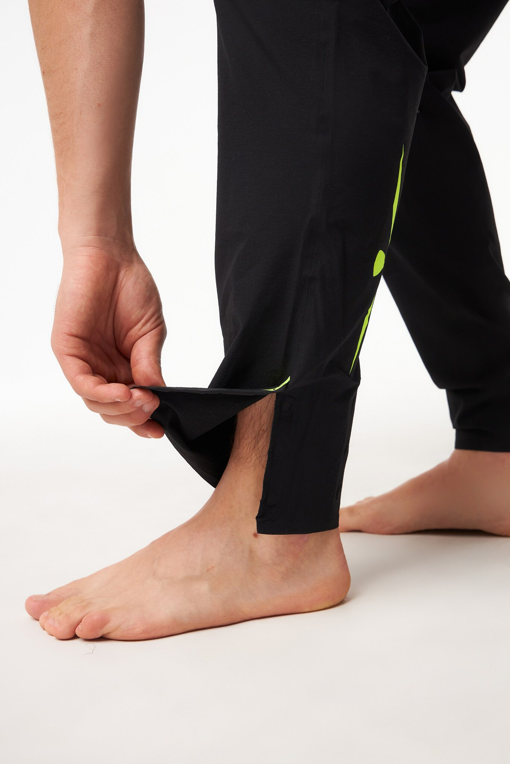 ШТАНЫ МУЖСКИЕ RUNNING PANT | BLACK YELLOW