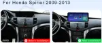 Магнитола для Honda Accord 8 2007-2015 - Kuberg монитор 12.5" в стиле LEXUS на Android 12, Быстрая, CarPlay, 4G SIM-слот