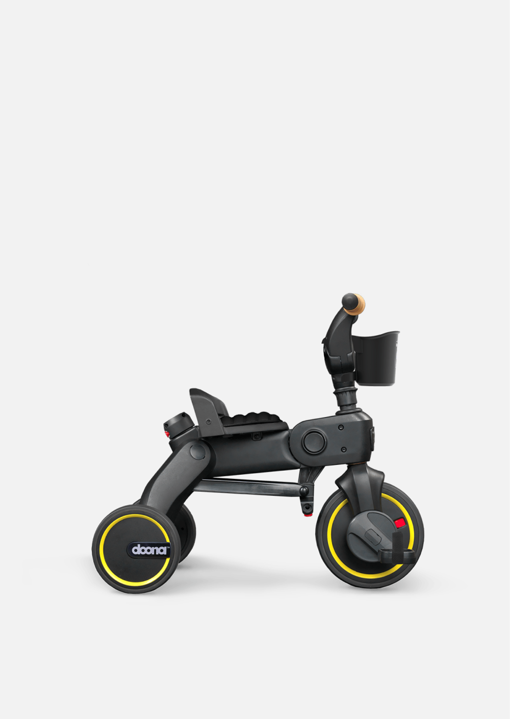 Doona Складной трехколесный велосипед Liki Trike S5, Nitro Black