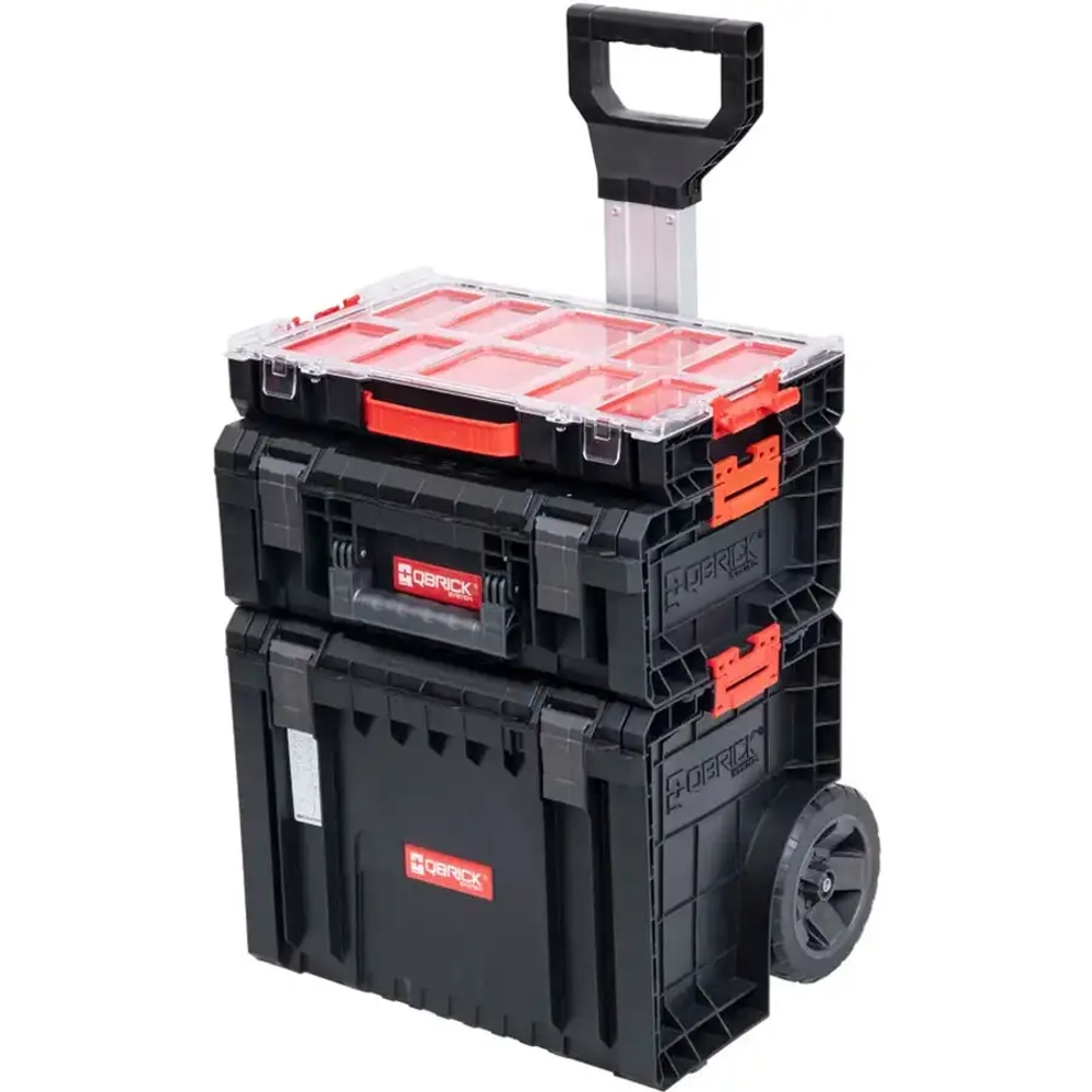 Набор ящиков для инструмента System PRO Set 4 Cart, Technician Case, Organizer 100 QBRICK Z256953PG001