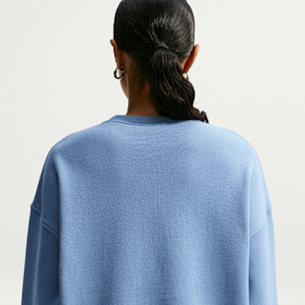 Женская толстовка свободного кроя с круглым вырезом Nike Studio Fleece Medium Weight - Nike