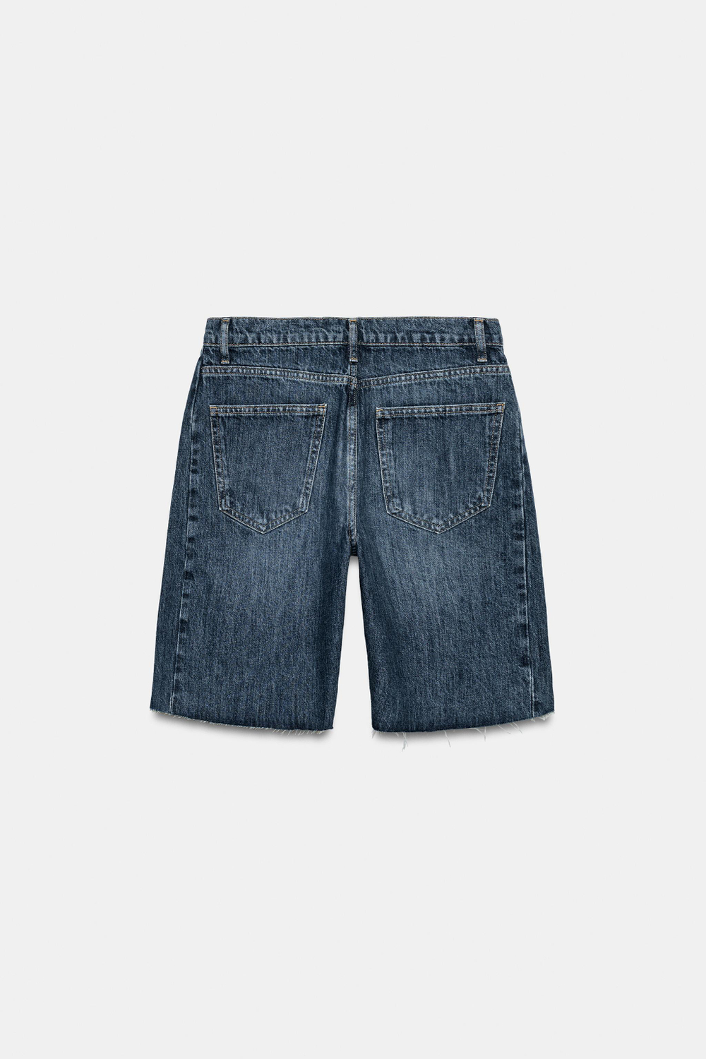 ДЖИНСОВЫЕ ШОРТЫ RELAXED СО СРЕДНЕЙ ПОСАДКОЙ — ZW COLLECTION — ZARA