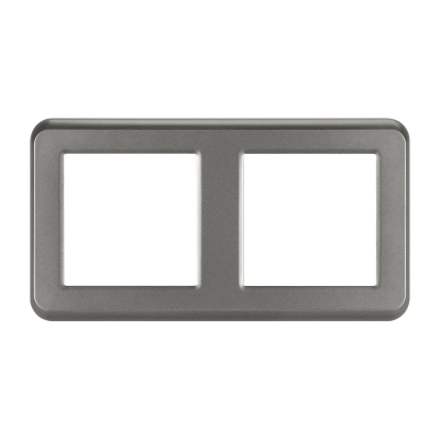 Рамка пластиковая FRM-VERSA-PL-2-GR (Arlight, -)