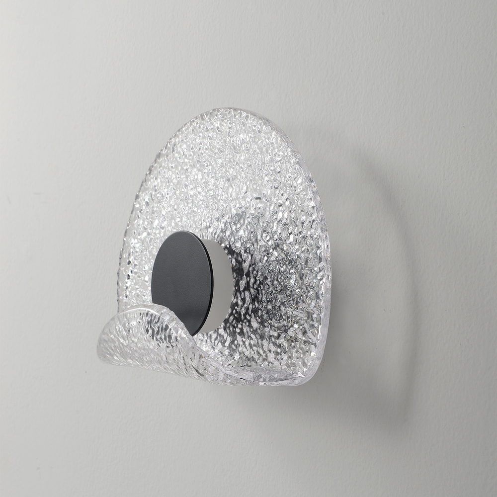 Настенный светодиодный светильник Crystal Lux WAVE AP6W LED TRANSPARENT
