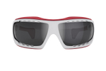 Спортивные очки LiP Typhoon / Gloss White - Red / Zeiss / PA Polarized / Methane Smoke