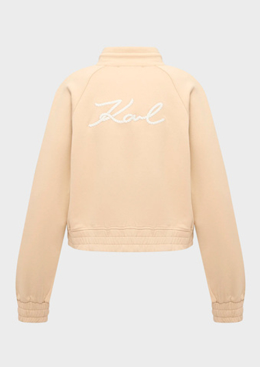 Толстовка KARL LAGERFELD Rope Logo Zip Up