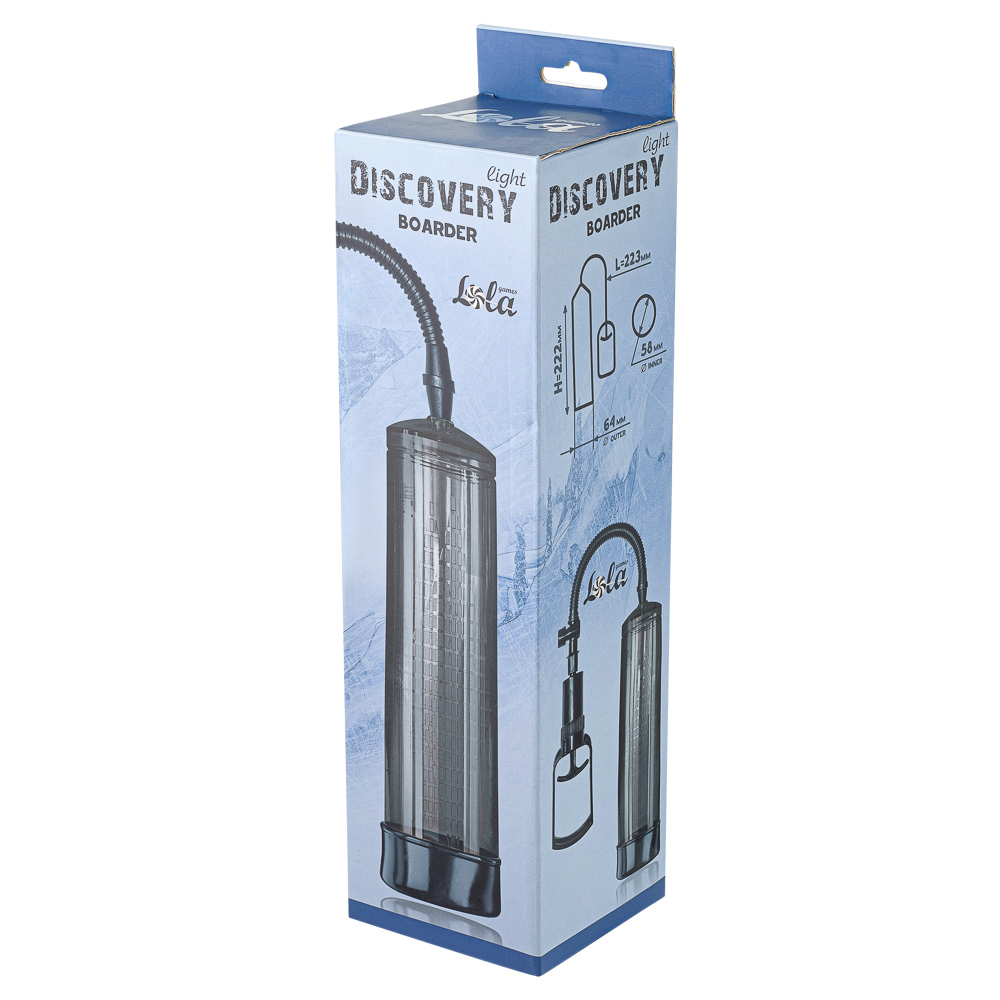 Lola games Discovery Light Boarder Charcoal - Вакуумная помпа