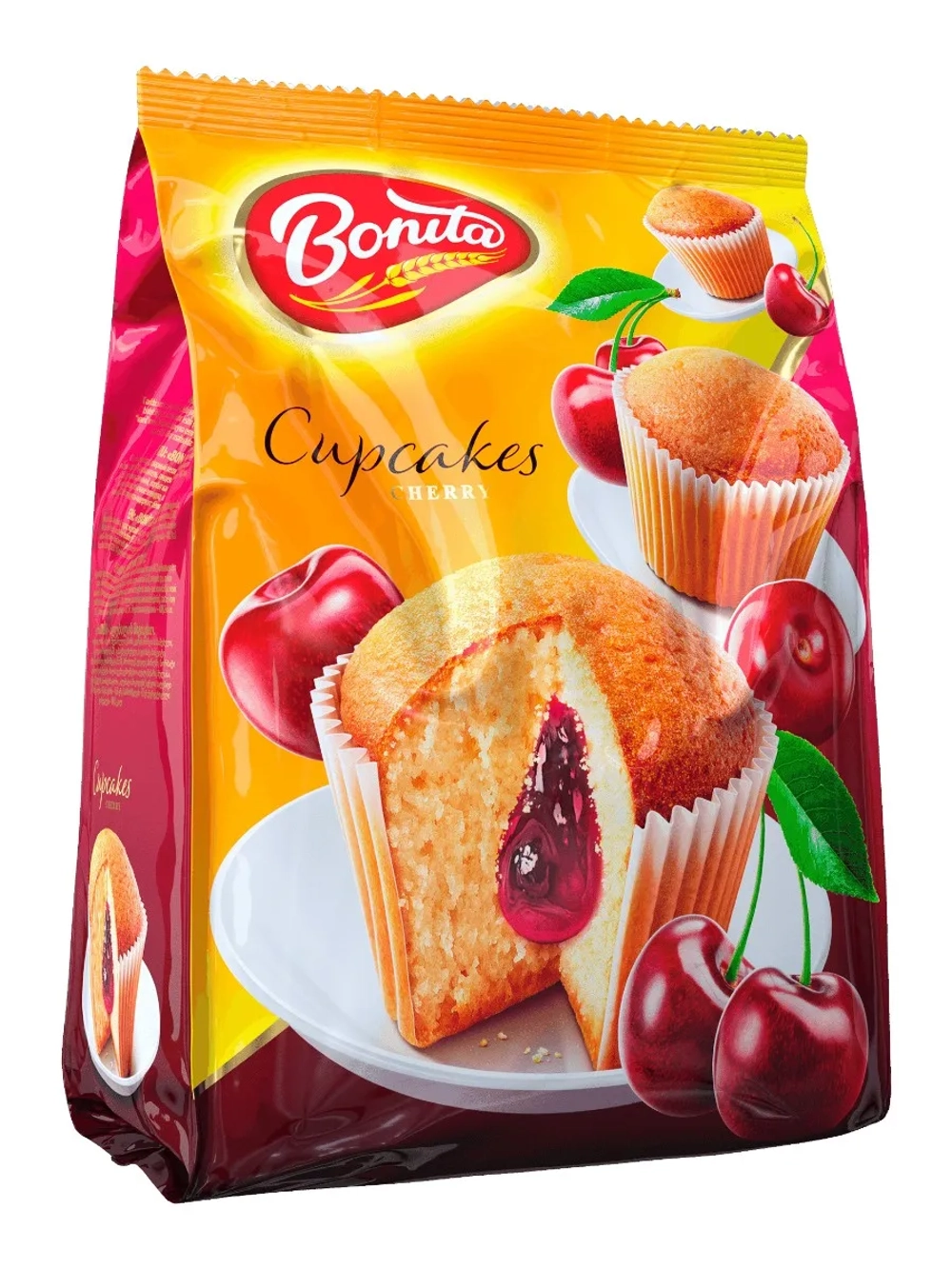Кексы с начинкой "Вишня" 260 г