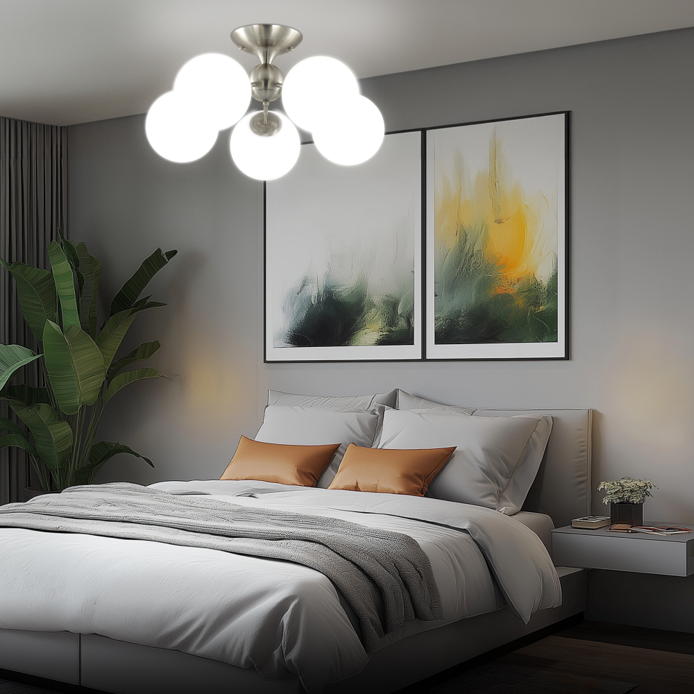 Citilux Томми CL102174 Люстра потолочная Матовый Хром