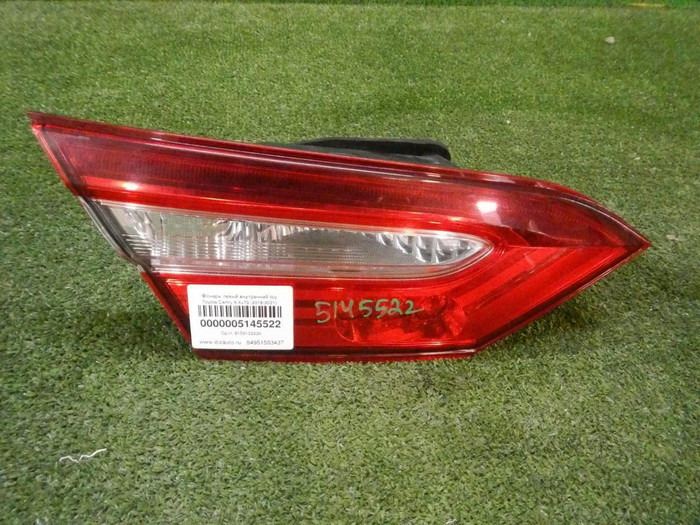 Фонарь левый внутр Toyota Camry XV70 17-нв галоген