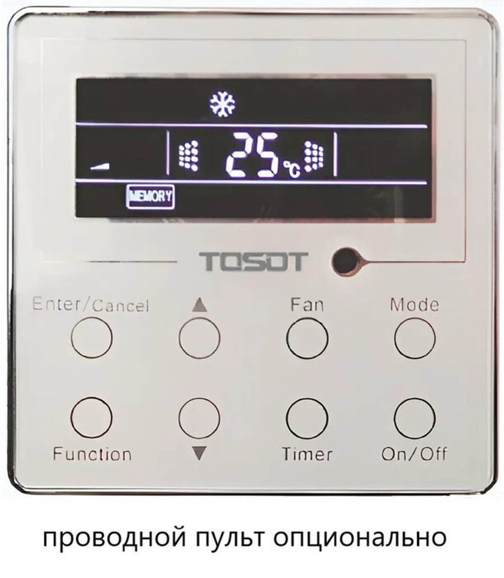 Кассетный внутренний блок мульти сплит-системы Tosot T18H-FC1A/I/TD01