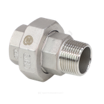 Соединитель американка сталь нерж Ду 15 (1/2") ВР/НР Benarmo
