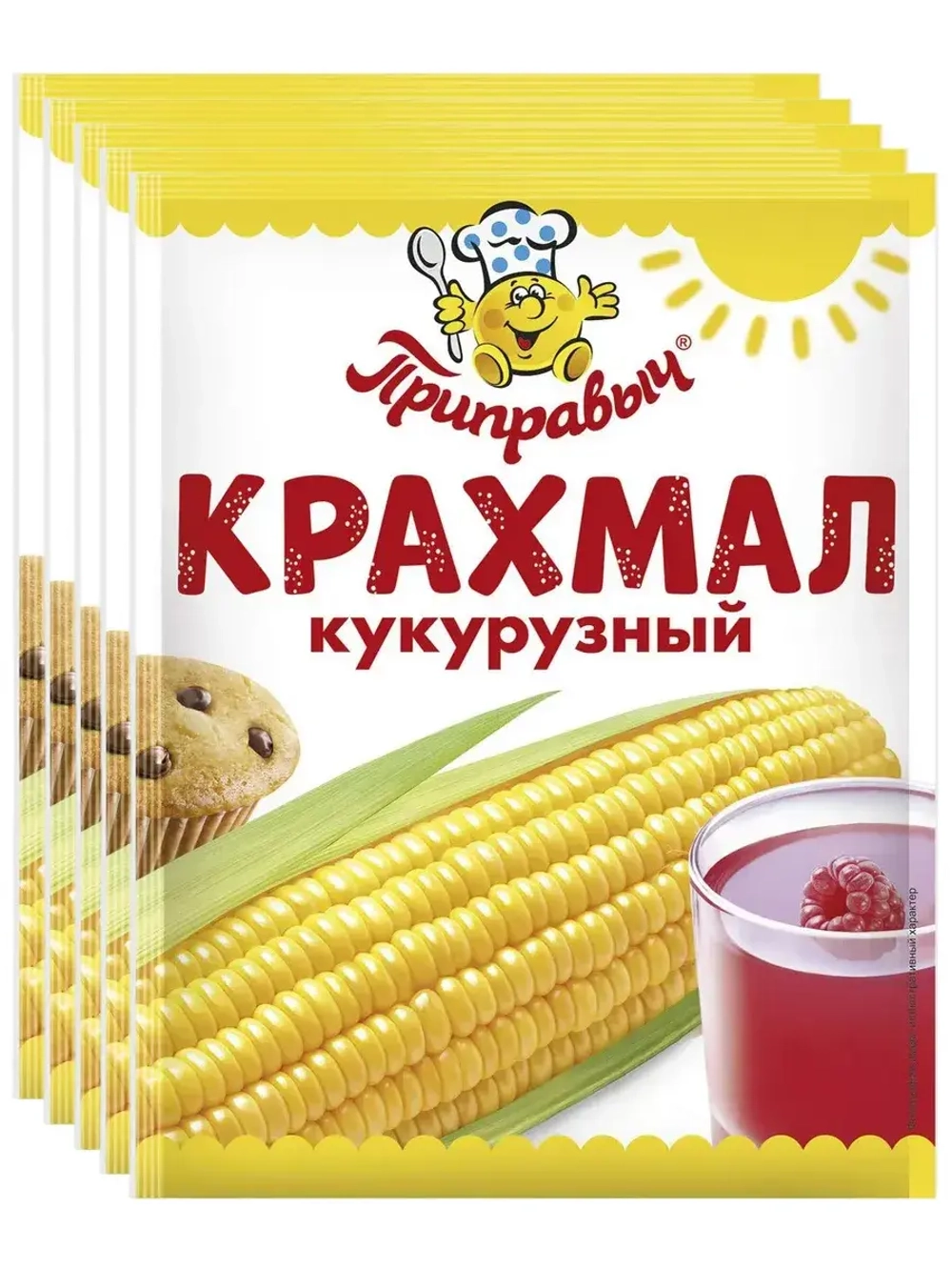 Крахмал кукурузный 50 г * 5 шт