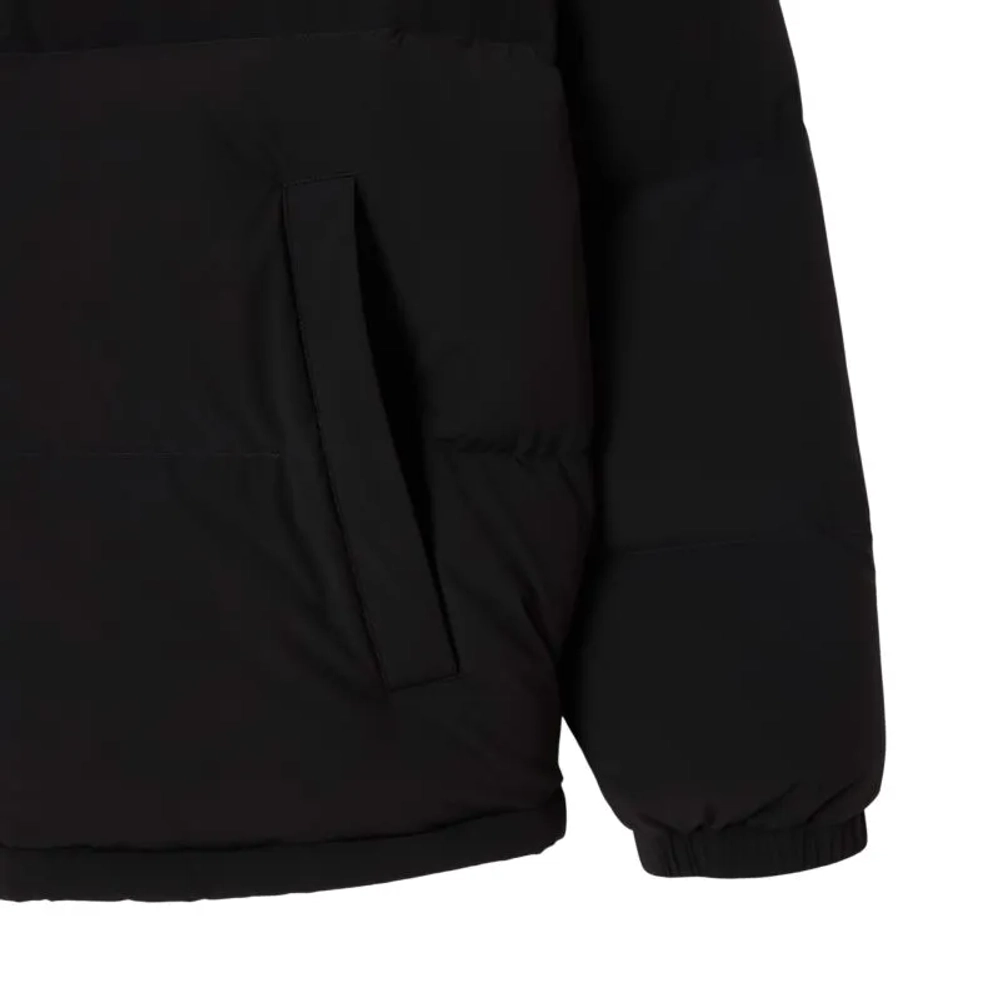 Куртка теннисная Lacoste Water-Repellent Hooded Down - black