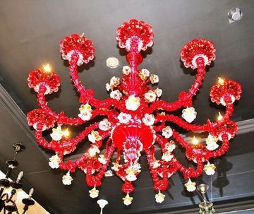 murano chandelier  ARTE DI MURANO 12-15  by Arlecchino Arts ( HK)