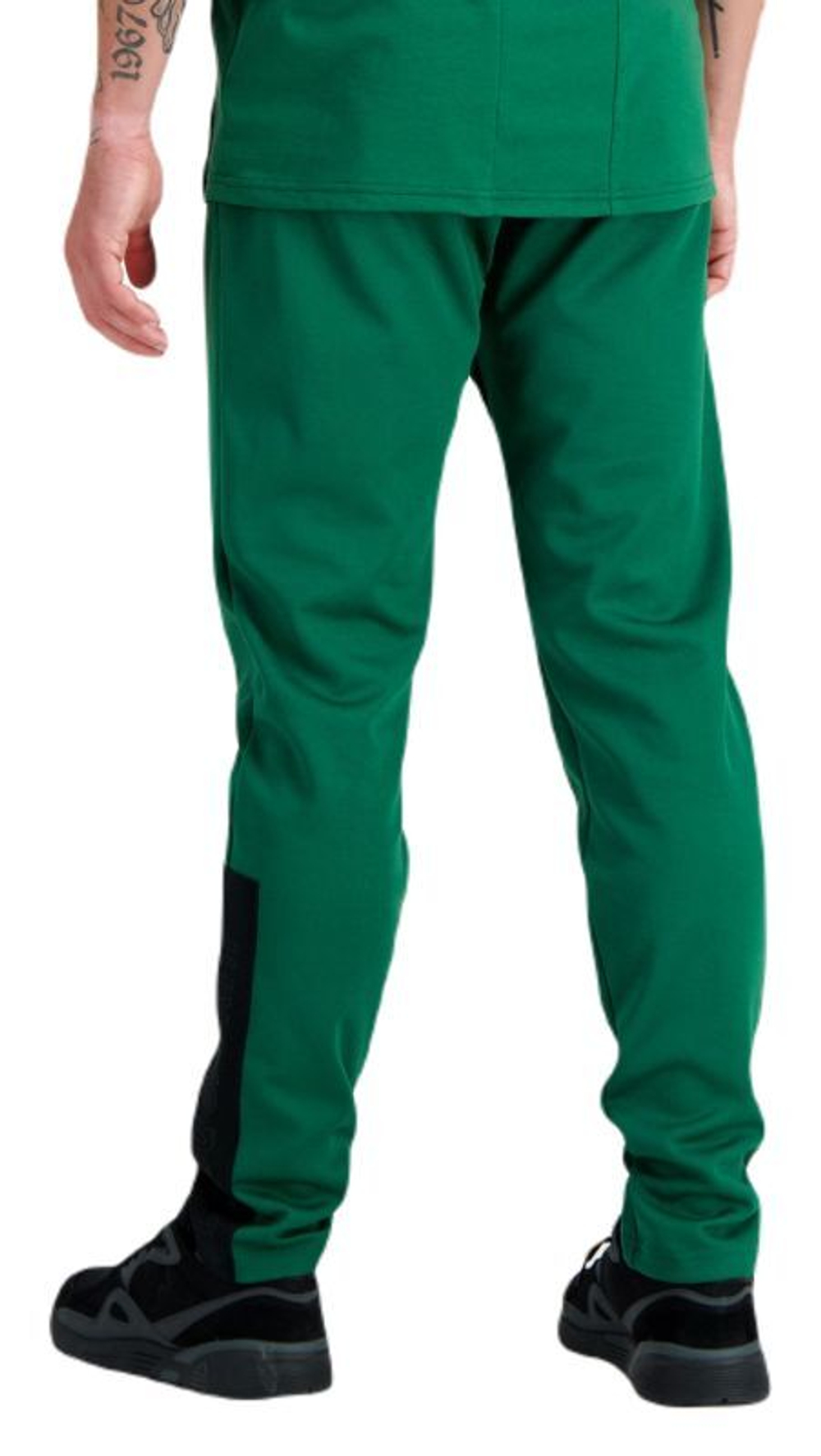 Мужские теннисные штаны Le Coq TECH Pant Tapered N°1 SS23 - зеленый