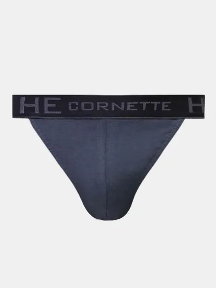 Трусы мужские стринги Cornette High Emotion 502, джинс