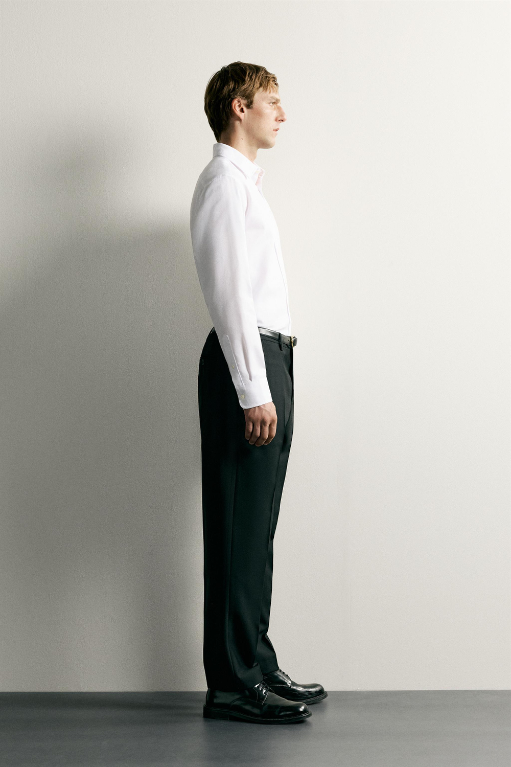 РУБАШКА С РЕЛЬЕФНОЙ ТЕКСТУРОЙ EASY CARE — ZARA