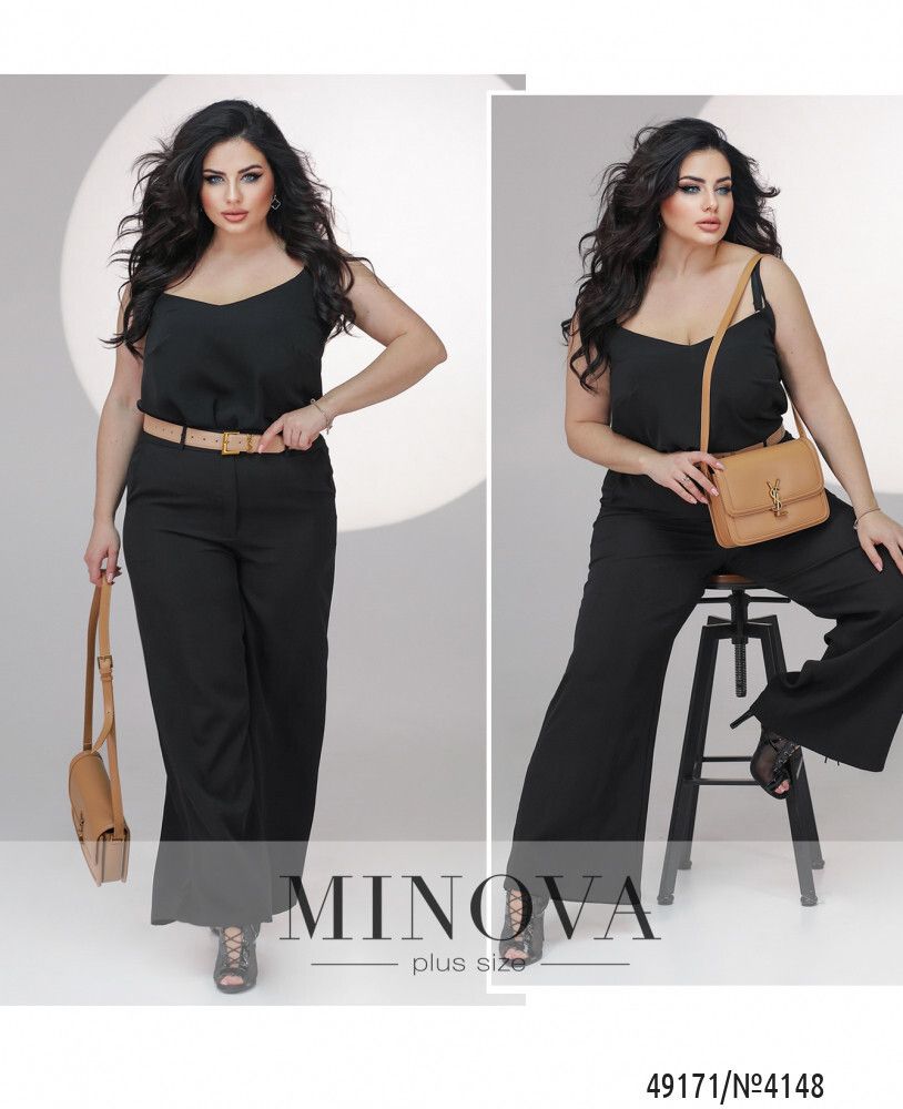 Брюки 4148-черный Minova Брюки 4148-черный Minova