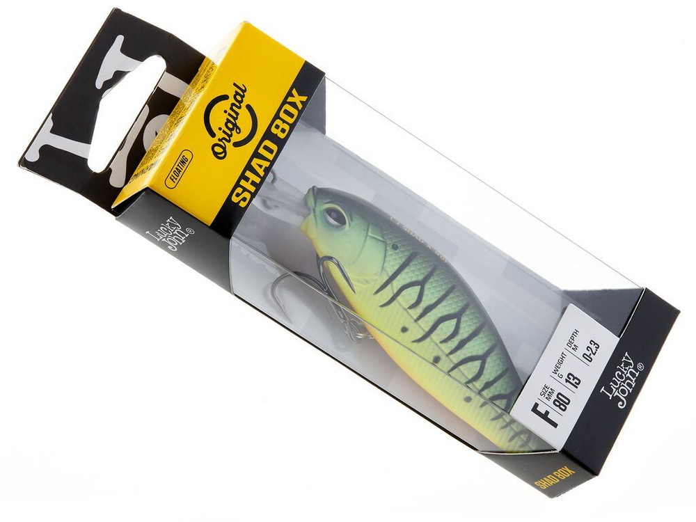 Воблер плавающий LJ ORIGINAL SHAD-X F 08.00/008