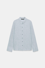 РУБАШКА ИЗ СМЕСОВОГО ЛЬНА — ZW COLLECTION — ZARA
