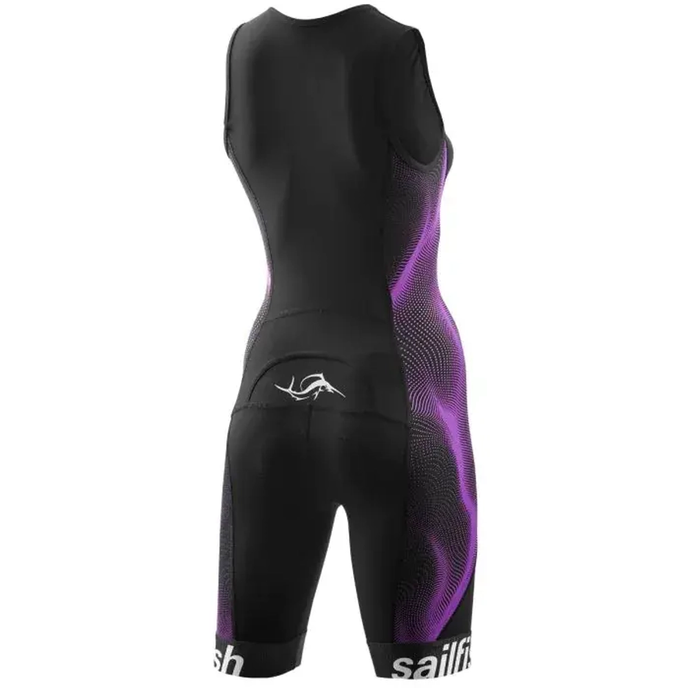 Trisuit Comp Женский Фиолетовый