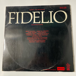 Винтажная виниловая пластинка LP Beethoven Бетховен, Фиделио Fidelio Опера (Германия 1964)