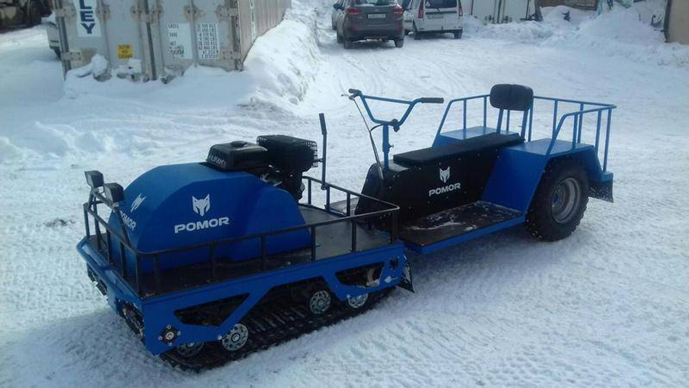 Мотобуксировщик POMOR X-2 K20