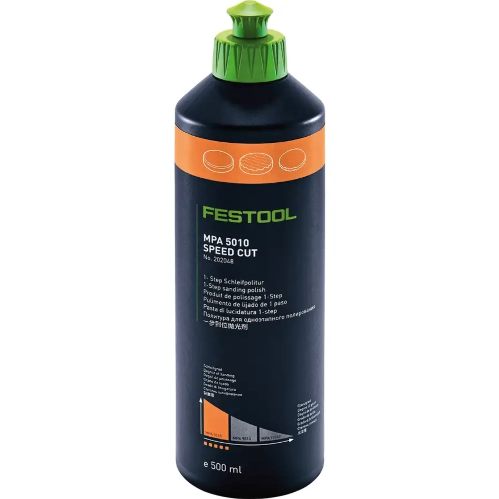 Политура крупноабразивная MPA 5010 OR/0,5L FESTOOL 202048