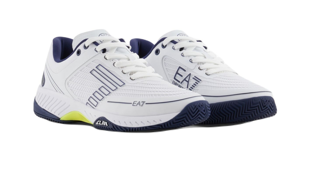 Мужские теннисные кроссовки EA7 Unisex Woven Sneaker Clay