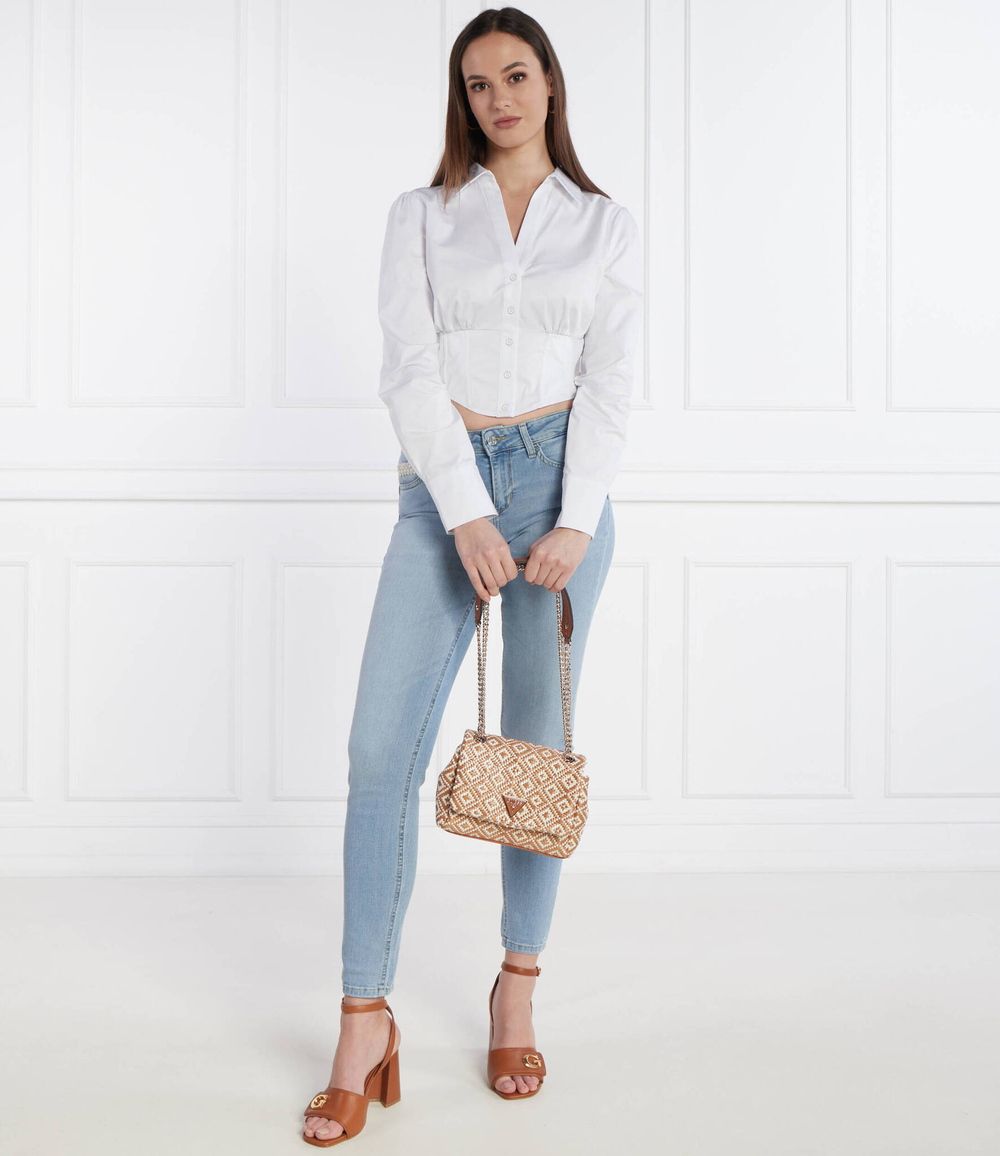 Сумка через плечо RIANEE Guess - коричневый(HWWR92 28210)