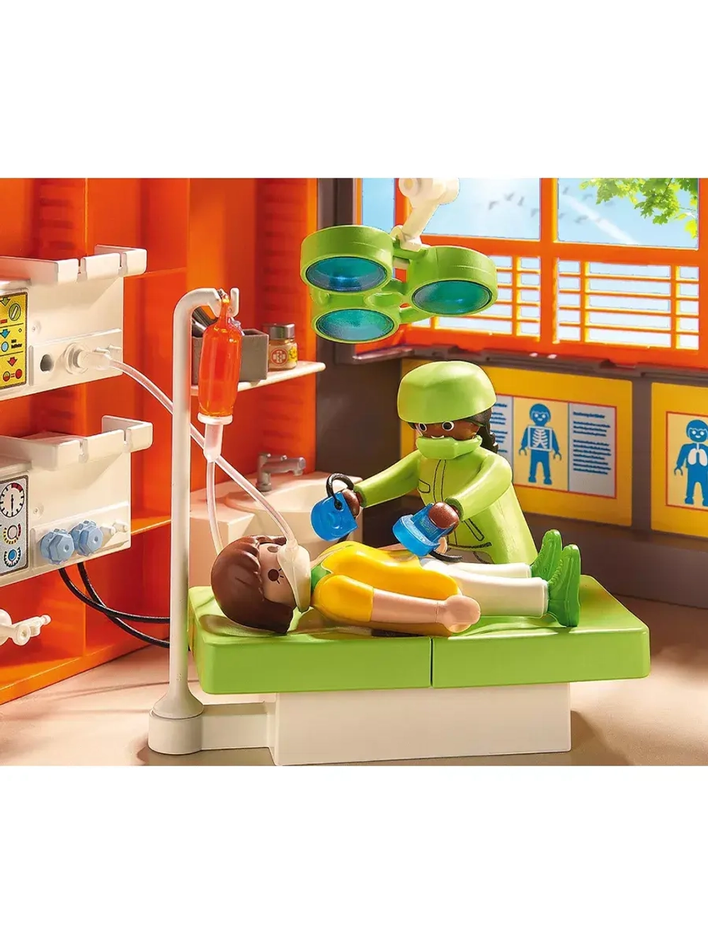 Конструктор меблированная детская больница Playmobil 6657