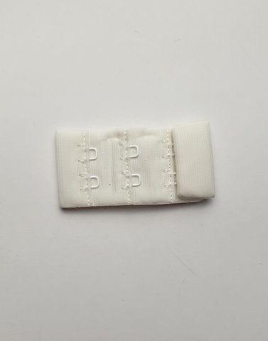 Застежка для бюст 3*2 F2688 сумр-белый