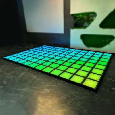 Интерактивный светодиодный пол «Арена Pixel battle»